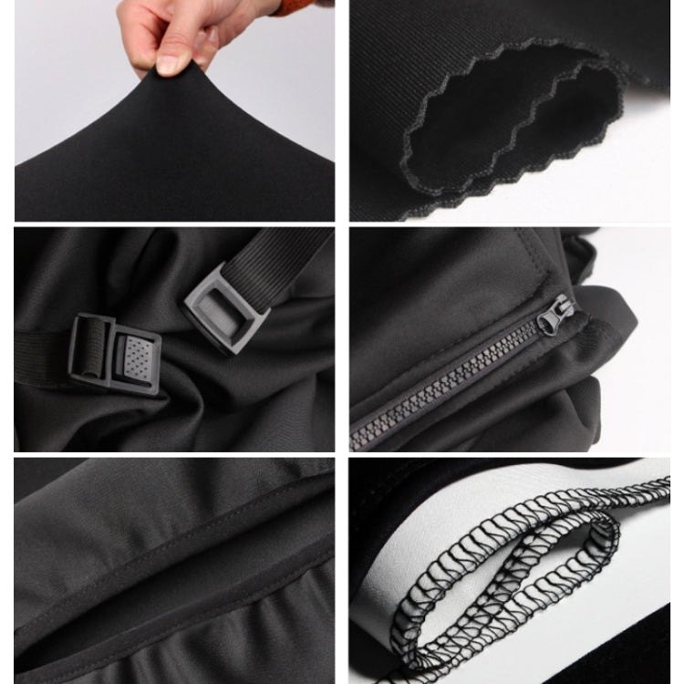 Thickened Wear-resistant Stretch Luggage Dust-proof Protective Cover, Size: M(Black)