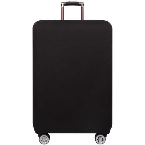 Thickened Wear-resistant Stretch Luggage Dust-proof Protective Cover, Size: L(Black)