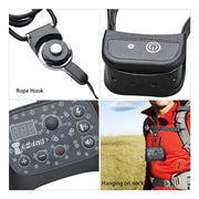TF68 2-in-1 Dog Trainer Outdoor Electronic Wireless Fence With Collar EU Plug
