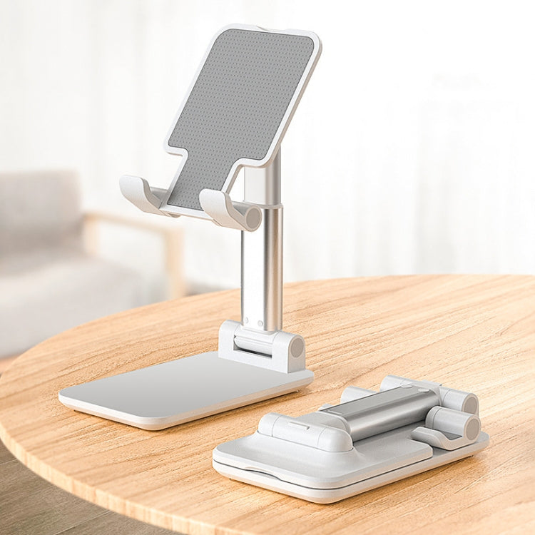 SSKY X5 Desktop Phone Live Foldable Tablet Bracket, Style: Standard Version (White)