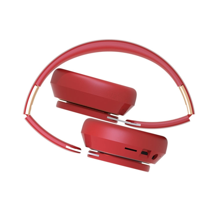 FG-07S Foldable Wireless Headset With Microphone Support AUX/TF Card(Green)