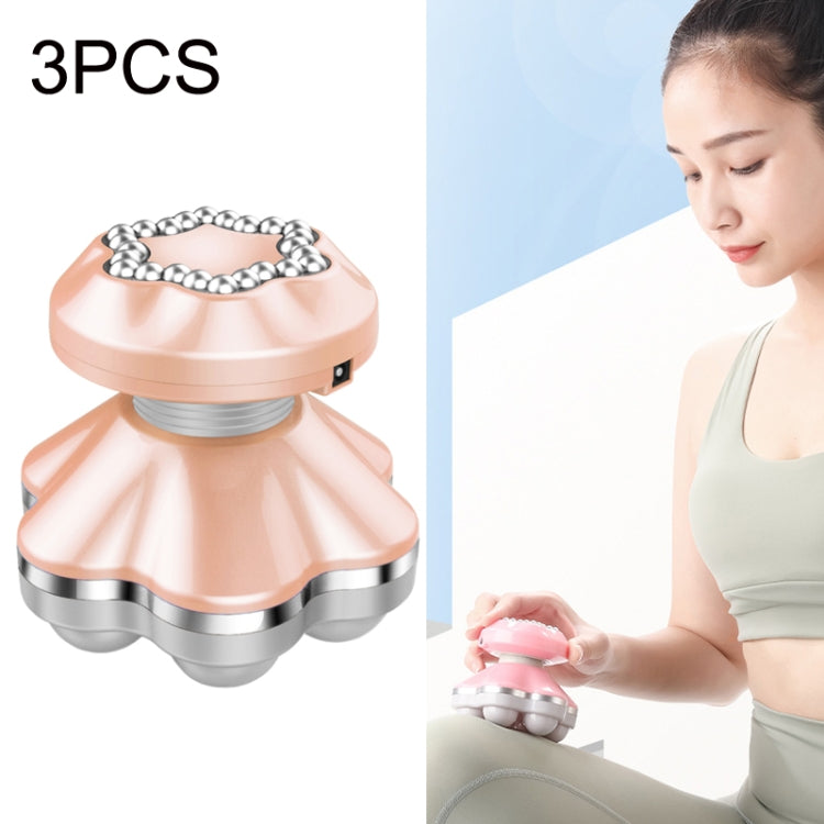 XF-76 Mini Massager USB Vibrator Whole Body Home Massager(Pink)