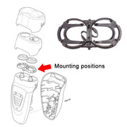 For Philips PQ190/PQ192/PQ187/PQ199/PQ183/PQ188/PQ182 Shaver Holder