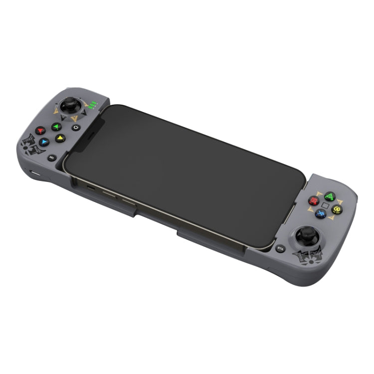 D3 Telescopic BT 5.0 Game Controller For IOS Android Mobile Phone(Gray)