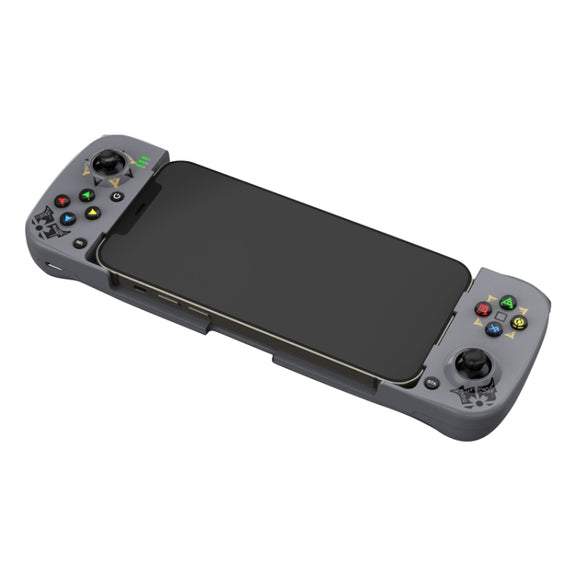 D3 Telescopic BT 5.0 Game Controller For IOS Android Mobile Phone(Gray)