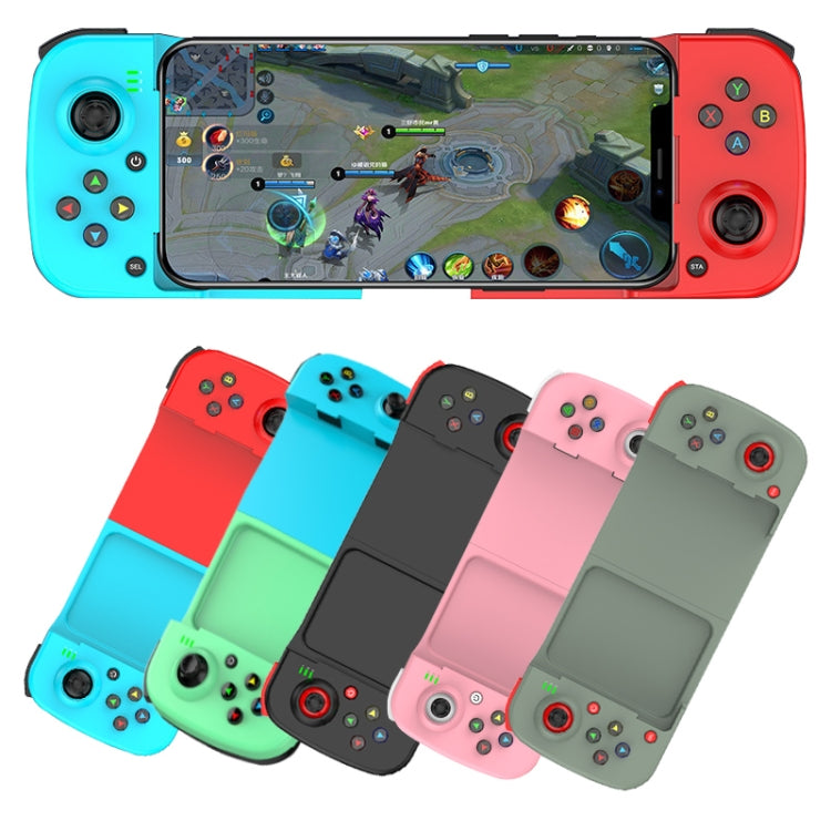 D3 Telescopic BT 5.0 Game Controller For IOS Android Mobile Phone(Frosted Black)