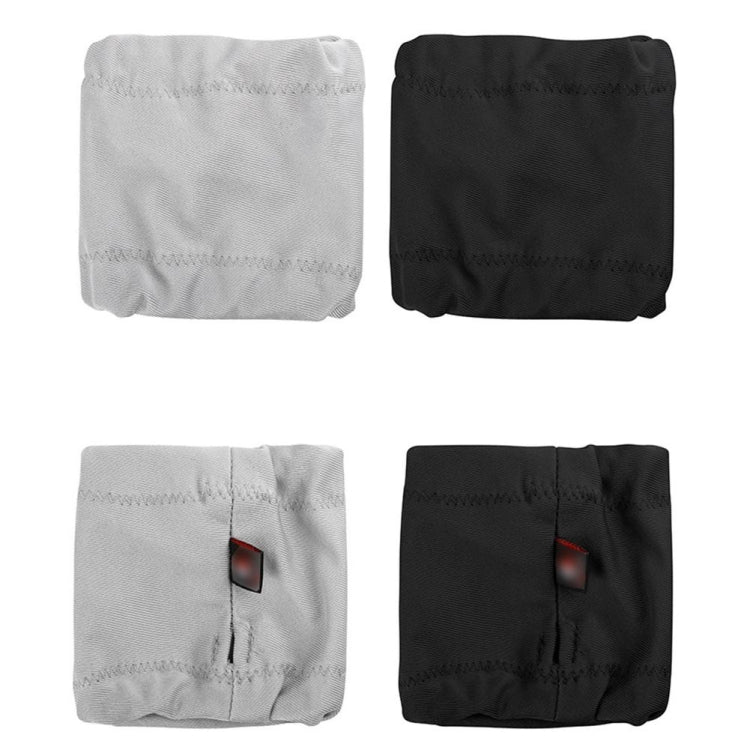 2 PCS For Homepod Mini Smart Speaker Dust Cover Stretch Cloth Audio Protection Cover(Black)