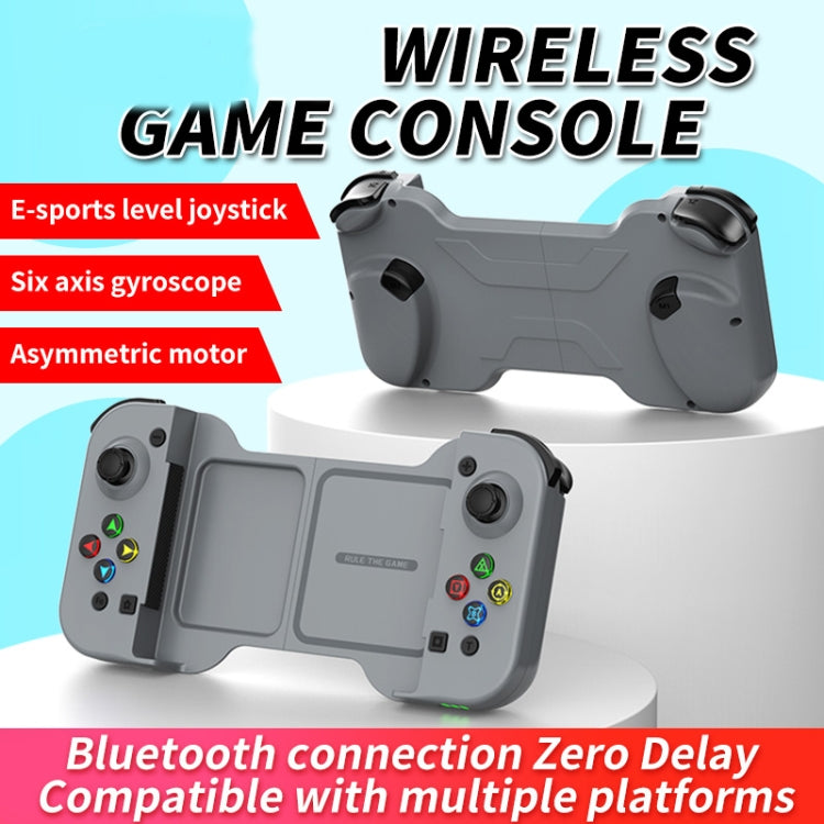 D5 Wireless Bluetooth Game Controller Joystick For IOS/Android For SWITCH/PS3/PS4(Lime Green)