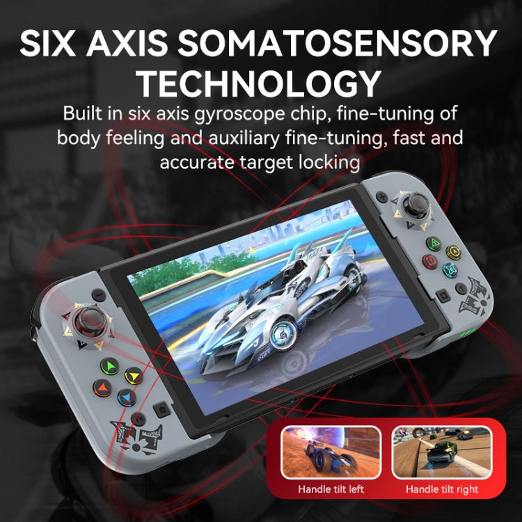 D5 Wireless Bluetooth Game Controller Joystick For IOS/Android For SWITCH/PS3/PS4(Black)