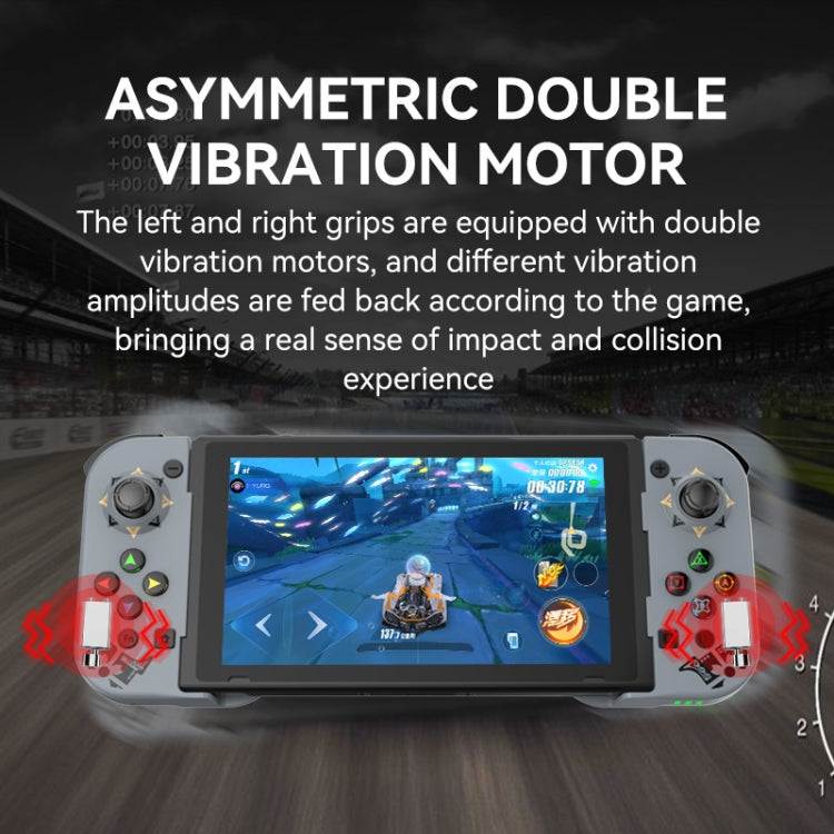 D5 Wireless Bluetooth Game Controller Joystick For IOS/Android For SWITCH/PS3/PS4(Gray)