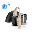 GM-301 Hearing Aid Rechargeable Sound Amplifier,Spec: With Charging Pod Skin Color+Black - Hearing Aids by PMC TechLife | Online Shopping South Africa | PMC TechLife