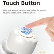 GM-902 Wireless Magnetic Charging Hearing Aids Elderly Sound Amplifier(Red Blue+Black)