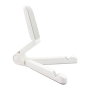 54356 Multifunctional Desktop Universal Foldable Triangular Phone Holder(White)