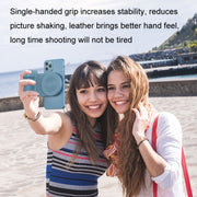 BBC-8 3 In1 Magnetic Absorption Wireless Charging Phone Stand Bluetooth Handheld Selfie Stick, Style: Upgrade Model(Blue)