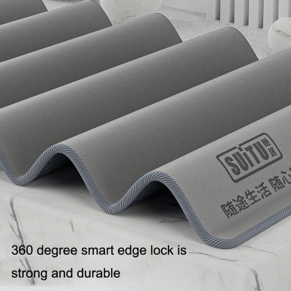 SUITU ST-9000 2pcs Double Suede Car Cleaning Towel Dry Washing Cloth, Size: 30x40cm