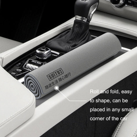 SUITU ST-9000 2pcs Double Suede Car Cleaning Towel Dry Washing Cloth, Size: 30x40cm