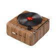 Manovo H3 Retro Vinyl Record Player Shape Mini Bluetooth Speaker, Color: Wood Grain - Desktop Speaker by PMC TechLife | Online Shopping South Africa | PMC TechLife