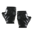 1 Pair Adjustable Temperature Rechargeable Intelligent Electric Heating Gloves Half Finger Gloves, Size: M(Black) - free shipping - PMC TechLife - Order now!