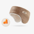Golovejoy Winter Warm Soundproof Earmuffs + Earplugs Set Sleep Eye Mask(Khaki) - free shipping - PMC TechLife - Order now!