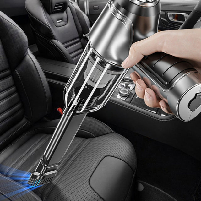SUITU Car Wireless Wet And Wet Charging Handheld Vacuum Cleaner, Style: Basic