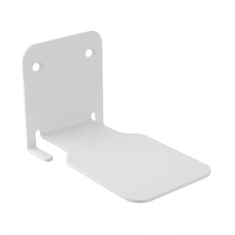 Hidden Stainless Steel Suspended Bookshelf Wall Support Frame Wall Mounted Bracket(White)