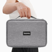 Baona Multifunctional Earphone Data Cable Digital Storage Bag, Spec: Single-layer (Black)