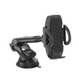 Yesido C111 Double Pole Rotating Telescopic Arm Car Bracket(Black) - free shipping - PMC TechLife - Order now!