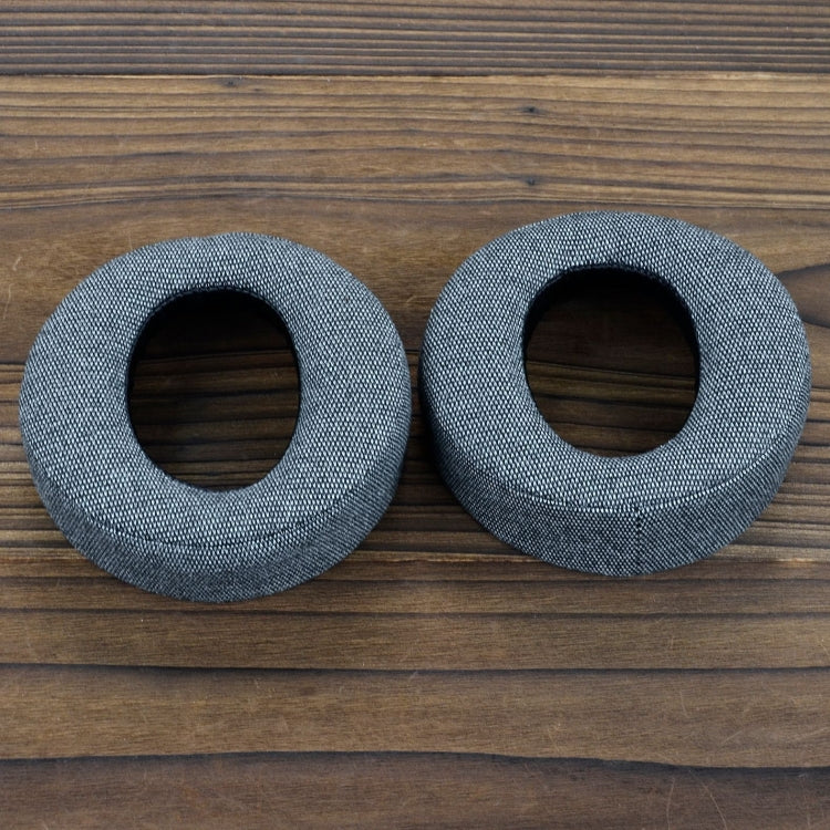 For Sony PS5 Wireless Pulse 3D 2pcs Headphone Replacement Earpads(Burlap Gray)
