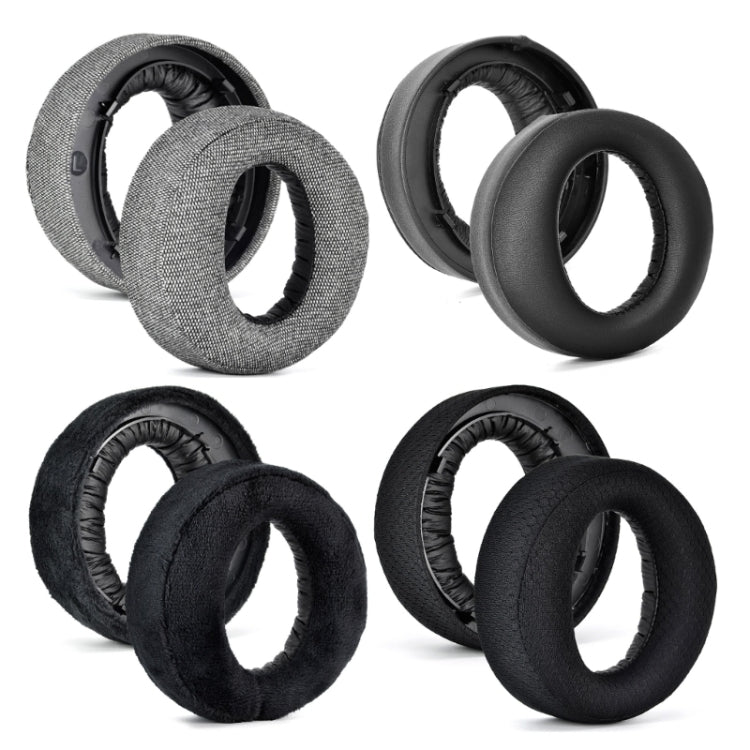 For Sony PS5 Wireless Pulse 3D 2pcs Headphone Replacement Earpads(Football Network)