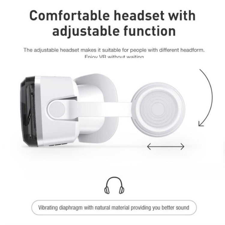 VRSHINECON G04BS 3D Virtual Reality Helmet VR Glasses With Bluetooth Headset