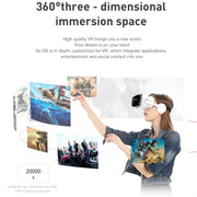 VRSHINECON G04BS 3D Virtual Reality Helmet VR Glasses With Bluetooth Headset