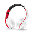 LPT660 Bluetooth Wireless Headset HIFI Stereo Sports Headphones(White+Red) - Headset & Headphone by PMC TechLife | Online Shopping South Africa | PMC TechLife