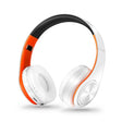 LPT660 Bluetooth Wireless Headset HIFI Stereo Sports Headphones(White+Orange) - Headset & Headphone by PMC TechLife | Online Shopping South Africa | PMC TechLife