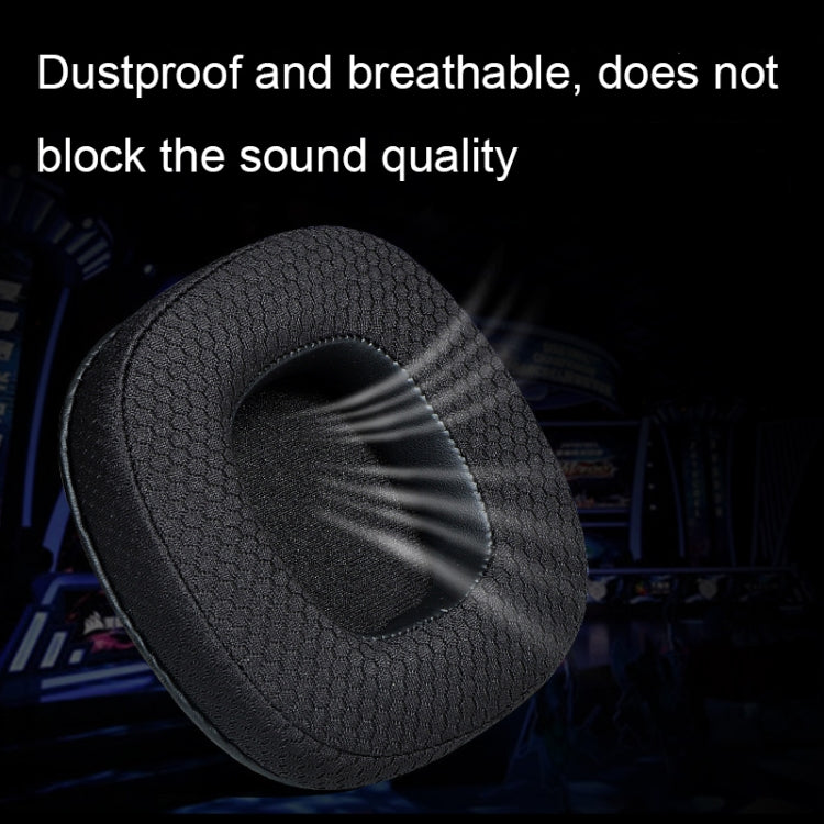 1pair Headphone Breathable Sponge Cover for Xiberia S21/T20, Color: Net Gray