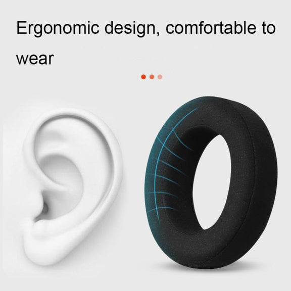 For Focal Clear MG Pro 1pair Leather Breathable and Comfortable Headset Cover, Color: Lambskin Dark Blue