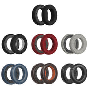 For Focal Clear MG Pro 1pair Leather Breathable and Comfortable Headset Cover, Color: Lambskin Brown