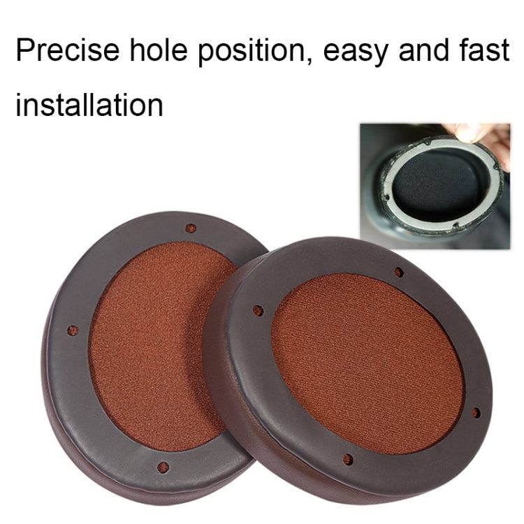 For Edifier W855BT 1pair Headset Soft and Breathable Sponge Cover, Color: Black Protein