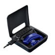 V19S Wireless Bluetooth Headset Digital Display With Charging Bin Mobile Power Function(Blue) - Bluetooth Earphone by PMC TechLife | Online Shopping South Africa | PMC TechLife