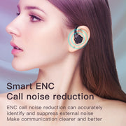 AX9 Noise Reduction Digital Display With Charging Bin Bluetooth Headset(Black)