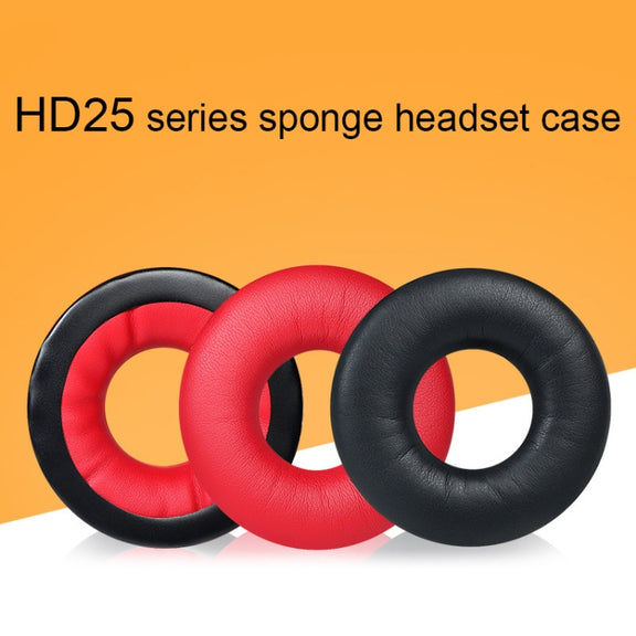 1pair Headset Sponge Cover for Sennheiser HD25-1II/25/25SP/25SP-II, Color: White