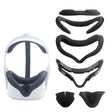 For Oculus Quest 2 VR Headset 6pcs/set Replacement Face Eye Pad Cushion(Black) -  by PMC TechLife | Online Shopping South Africa | PMC TechLife