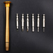 25 In 1 Screwdriver Batch Set Mobile Phone Notebook Repair Tool(Brown)