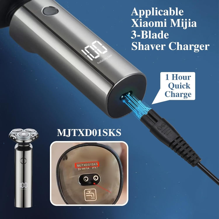 For Xiaomi Mijia MJTXD01SKS Electric Shaver USB Charging Cable Power ,Spce:  6pcs USB Cable