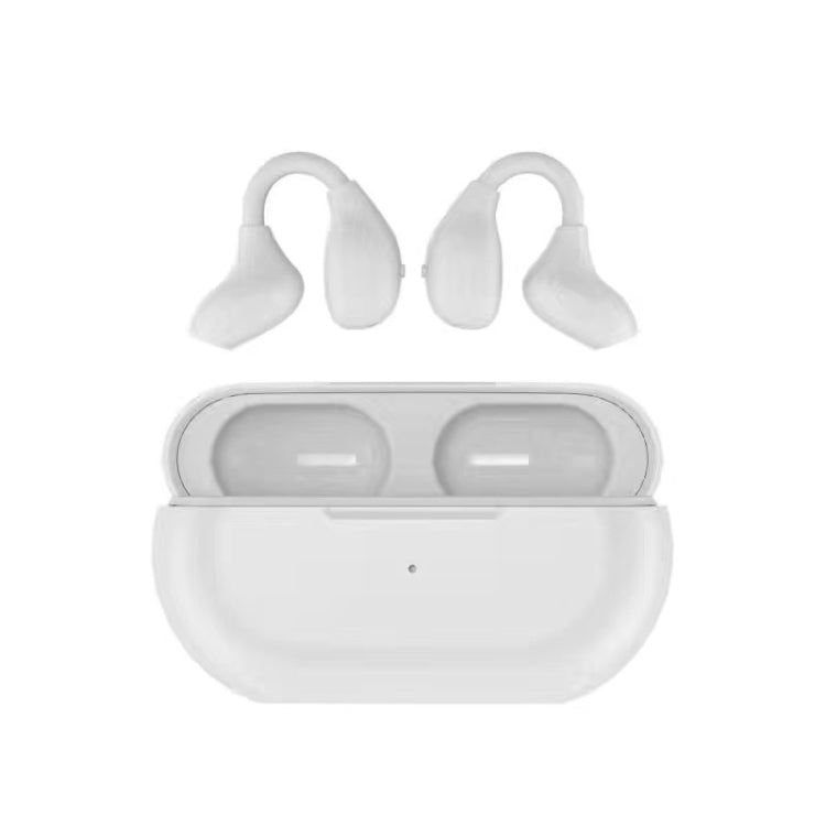 MY14pro amx Bone Conduction Sports Wireless Bluetooth Earphone(Full White)