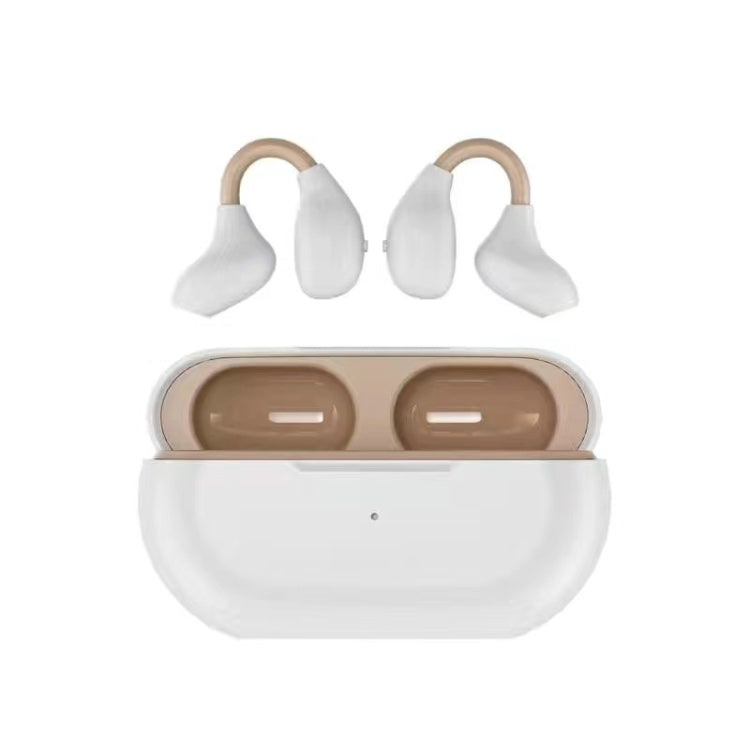 MY14pro amx Bone Conduction Sports Wireless Bluetooth Earphone(White Skin Color)