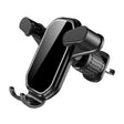 Car Air Outlet Upside-down Hook Strong Mobile Phone Holder(High-grade Black) - Car Holders by PMC TechLife | Online Shopping South Africa | PMC TechLife