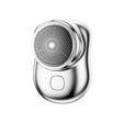 Electric Mini Shaver USB Rechargeable Waterproof Portable Razor(Silver) - free shipping - PMC TechLife - Order now!
