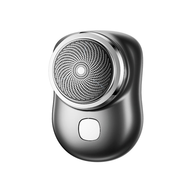 Electric Mini Shaver USB Rechargeable Water-resistant Portable Razor(Black)