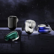 Electric Mini Shaver USB Rechargeable Water-resistant Portable Razor(Silver)