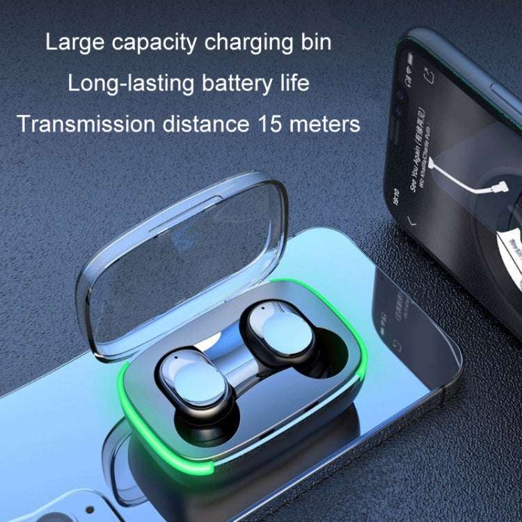 Y60 TWS5.1 Sports Gaming In-Ear Wireless Bluetooth Headphones with Breathing Light